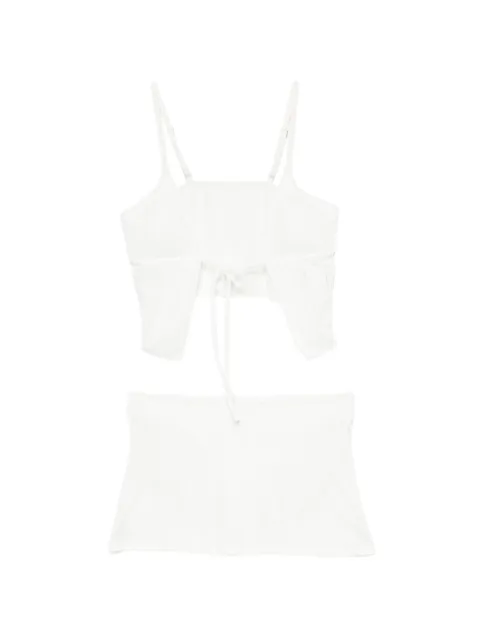 5PENING jacquarded swimwear White W22504020503