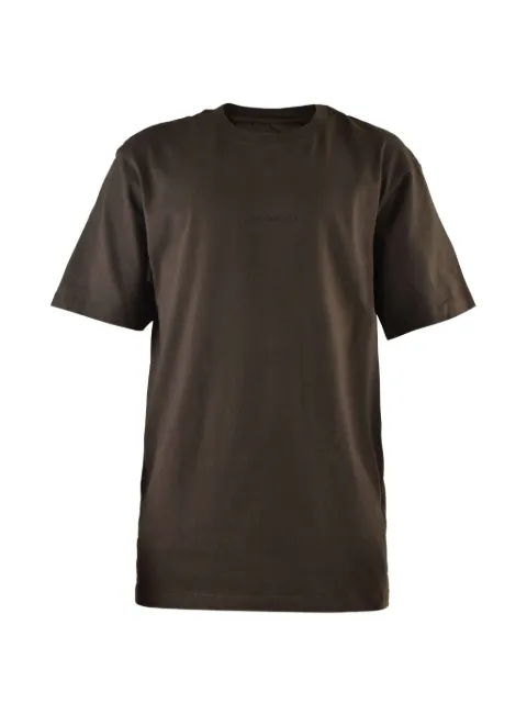 C.P. Company logo-print cotton T-shirt Green 15CMTS048A006586W