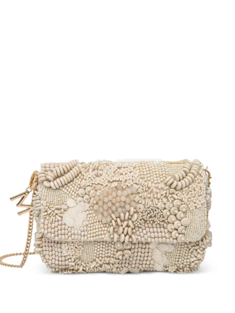 Lola Casademunt bead-embellished crossbody bag Neutrals MS2604020