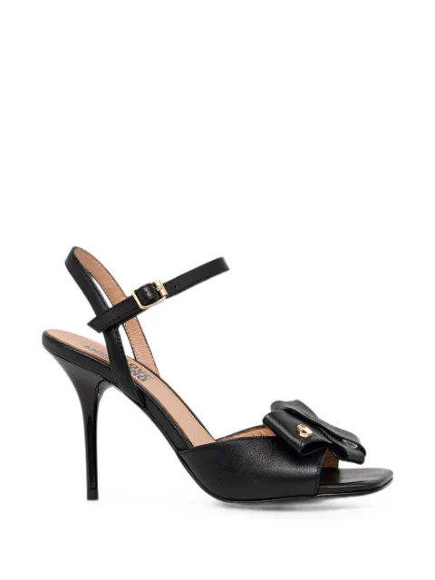Love Moschino bow-detail buckle-fastening sandals Black JA16069G0OIE0