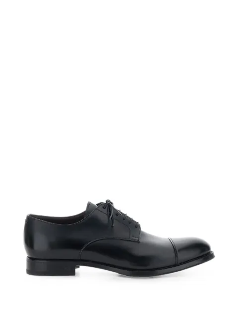 Lidfort cap-toe lace-up shoes Black 652PPTT22NERO