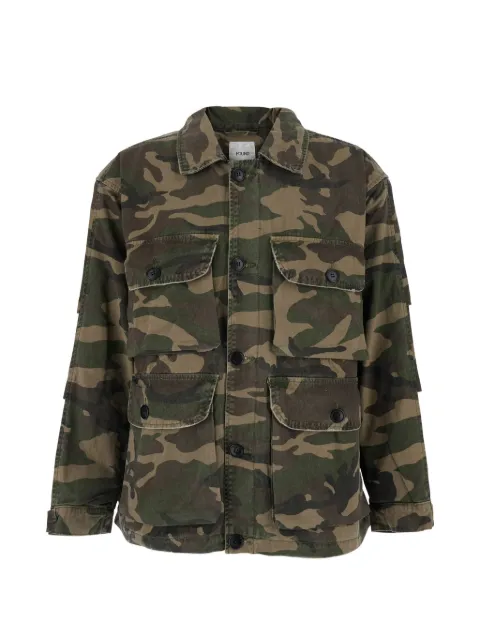 FOUND camouflage-print multi-pocket jacket Green FOPF26JA013716566