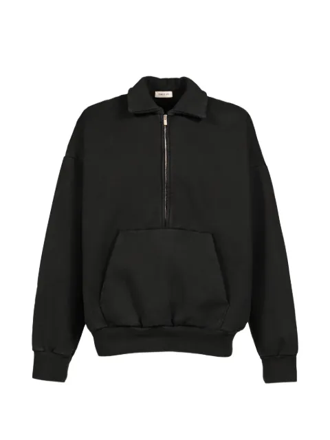 Fear Of God half-zip front-pouch sweater Black FG9M129948BHFBLK