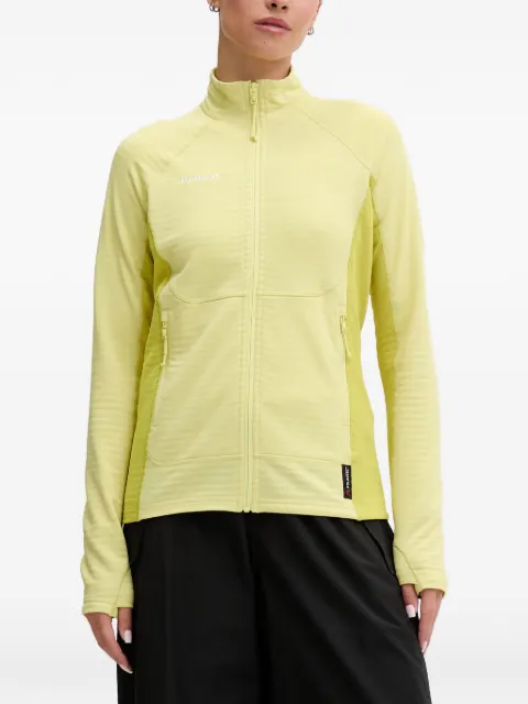 Mammut Taiss ML zip-up high-neck jacket Yellow 101407270