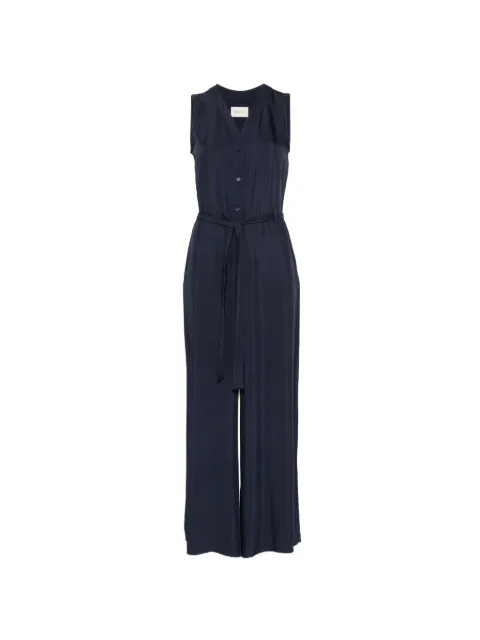 Gant belted sleeveless jumpsuit Blue 4503505