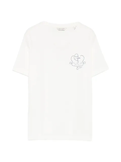 Gant anchor-print T-shirt White 4201440