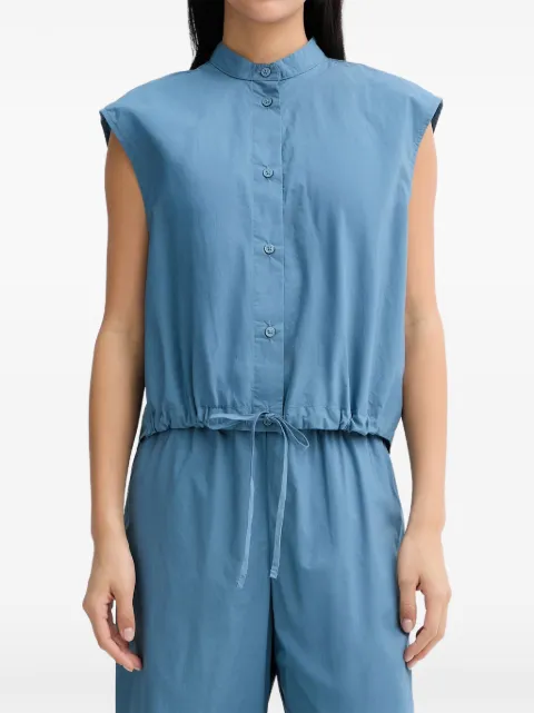Marc O'Polo drawstring sleeveless top Blue 5000010536