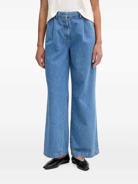 Marc O'Polo pleated wide-leg jeans Blue 5000009561