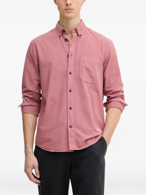 Marc O'Polo button-down chest-pocket shirt Pink 5000008064