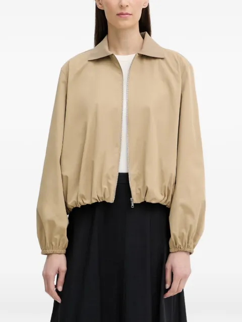 Marc O'Polo zip-up elasticated-hem jacket Neutrals 5000009614