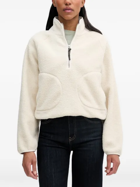 Marc O'Polo fleece half-zip sweatshirt White 5000008138