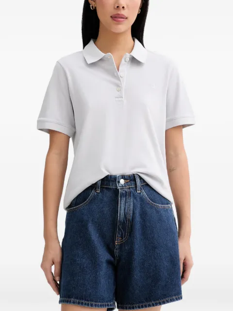 Marc O'Polo logo-embroidered piqué polo shirt Blue 5000013269