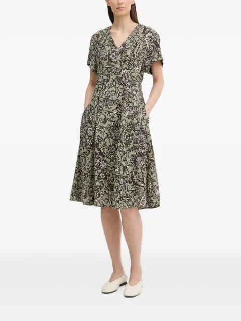 Marc O'Polo floral-print midi dress Green 5000013209
