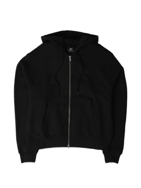 PATTA Embro Classic zip-up hoodie Black POCSS2620503250036