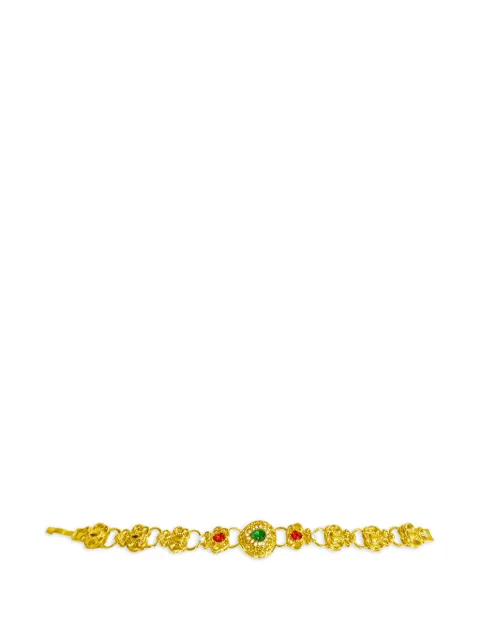 HZMER JEWELLERY Roop gemstone-embellished bracelet Gold MCRBG182