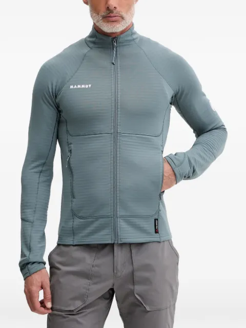 Mammut Taiss ML logo-print zip-up sweatshirt Blue 101407280