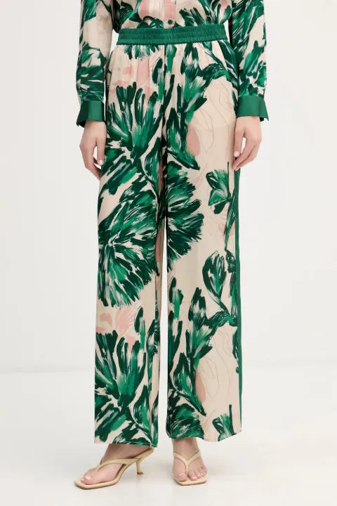 Marc Aurel floral-print trousers Neutrals 1313A11083