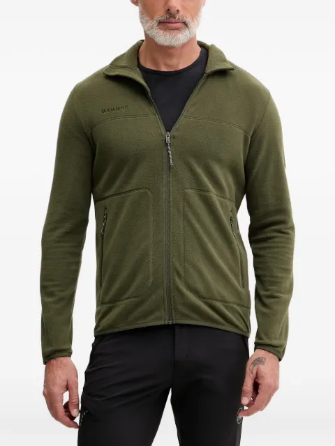 Mammut Innominata Light ML logo-embroidered zip-up jacket Green 101404361