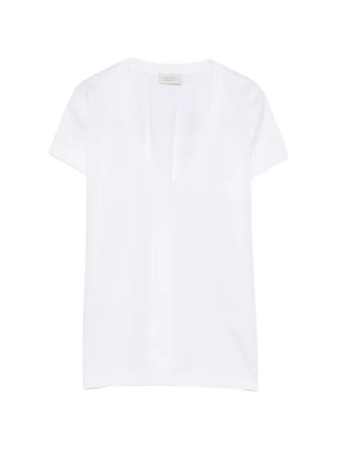 Mazzarelli Calliope V-neck T-shirt White JERSEYUN1CALLIOPE