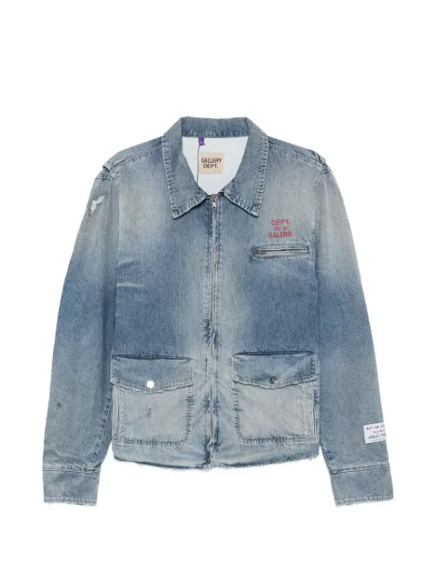 GALLERY DEPT. faded-effect denim jacket Blue OUT012