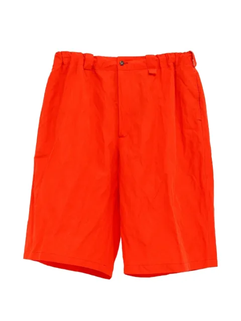Willy Chavarria Toluca elasticated-waistband shorts Red WCBTM0074