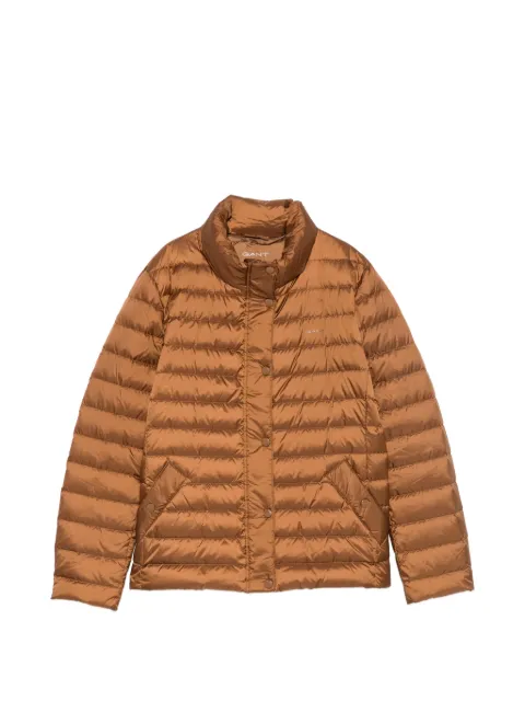 Gant quilted high-neck jacket Brown 4700281