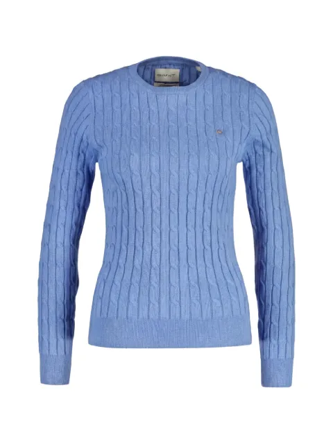 Gant cable-knit sweater Blue 4800100