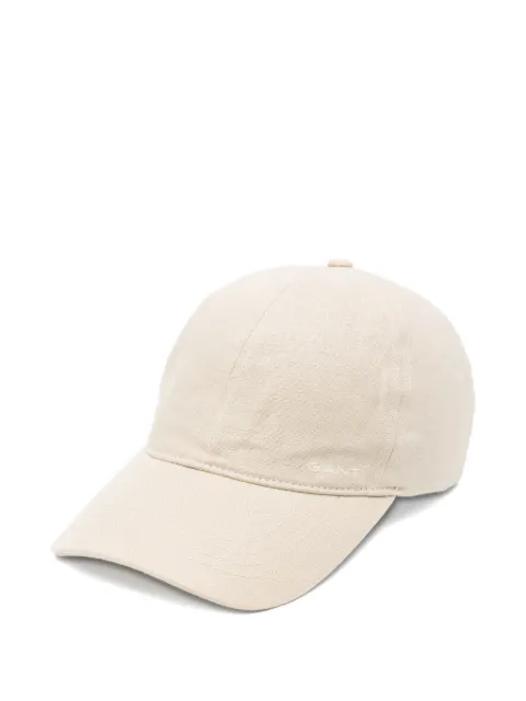 Gant logo-embroidered baseball cap Neutrals 9901305