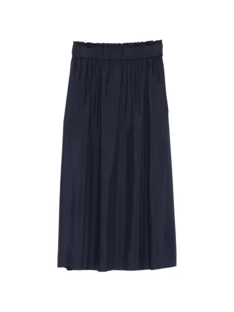 Gant elasticated-waistband gathered midi skirt Blue 4400263