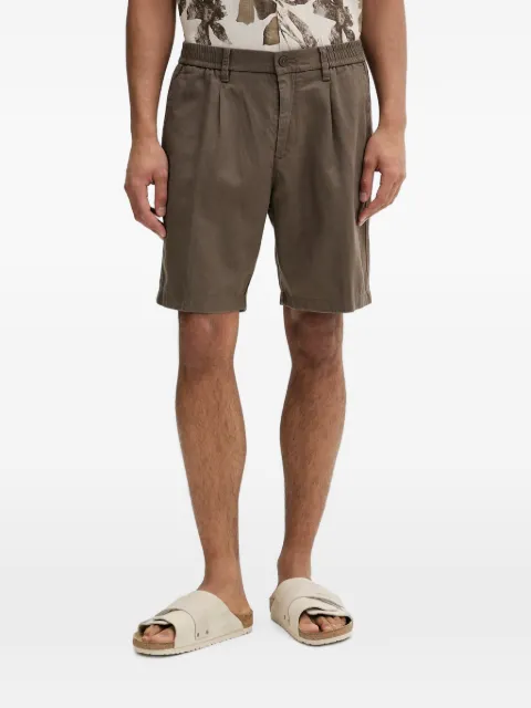 Marc O'Polo pleated elasticated-waist shorts Brown 5000012809