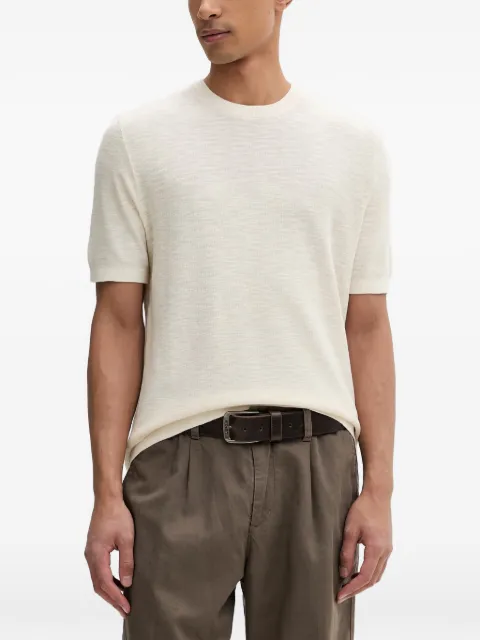 Marc O'Polo fine-knit short-sleeve T-shirt Neutrals 5000012734