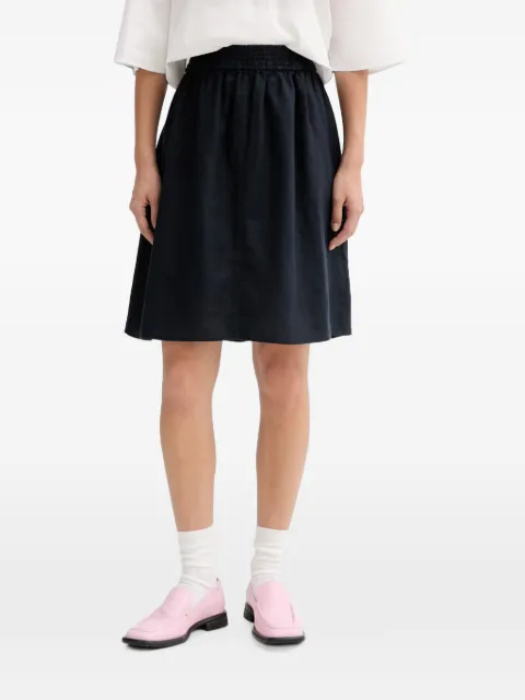 Marc O'Polo elasticated-waistband mini flared skirt Blue 5000014182