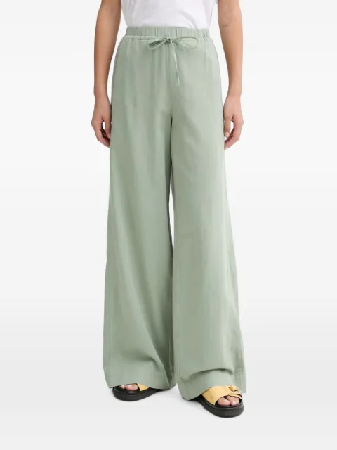 Marc O'Polo drawstring-waist palazzo pants Green 5000013166