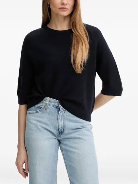 Marc O'Polo short-sleeve raglan-sleeve sweater Blue 5000008090