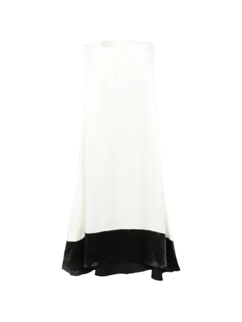 Abadia Diana strapless maxi dress White AB100021WHI
