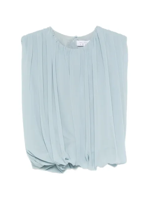 Abadia sleeveless blouse Blue AB100490BLU