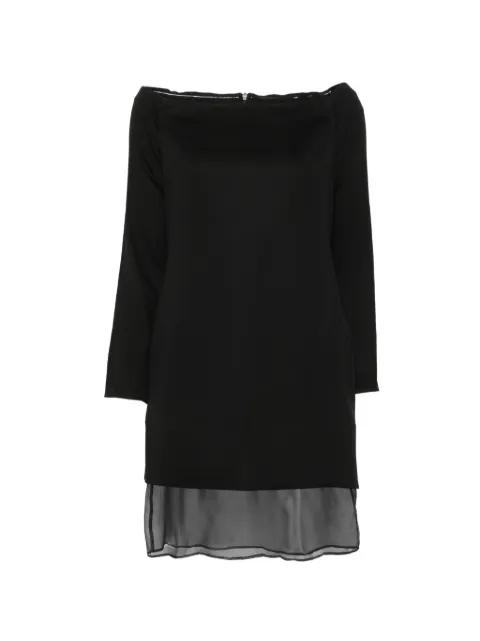 Esse Studios Issia off-shoulder mini dress Black ESSE015DRESS11