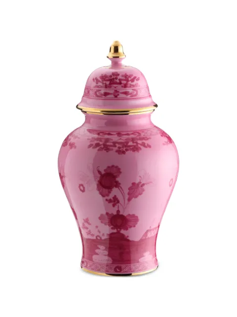 GINORI 1735 large Oriente Italiano-motif vase (38cm) Pink 016RG02FA5356010380