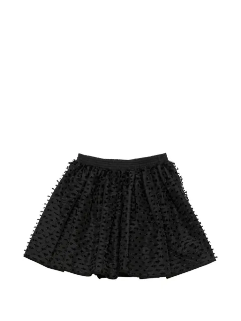 Cecilie Bahnsen Fiamma fil-coupé skirt Black 226RTW17005CBDALLAS
