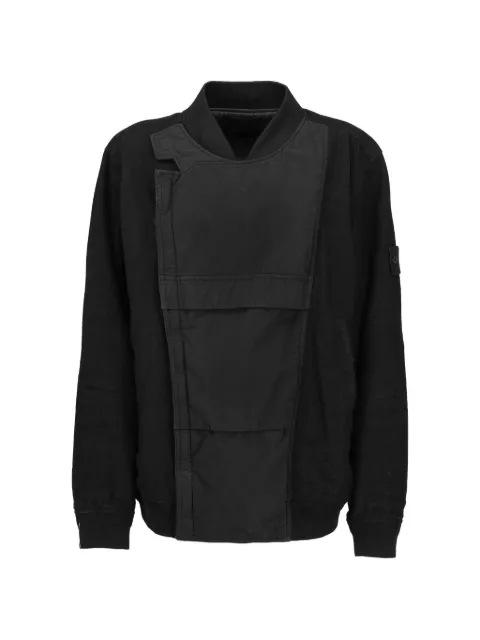 Stone Island Compass-patch panelled jacket Black MU2603219