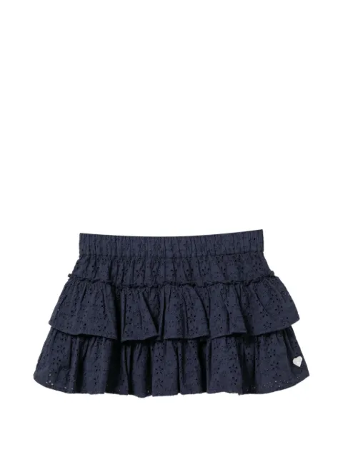 APEE™ by *A BATHING APE® broderie-anglaise ruffled skort Blue 0PXSKAS447B6QNYX00S