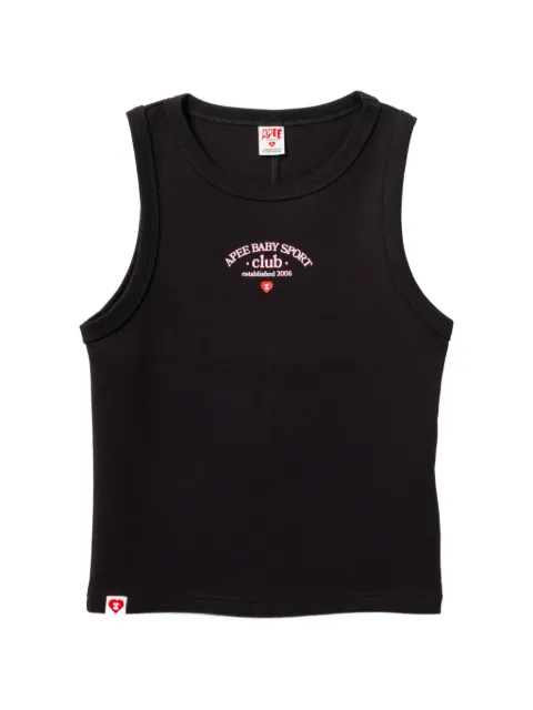 APEE™ by *A BATHING APE® logo-print tank top Purple 0PXTKAS00096QBKX00S