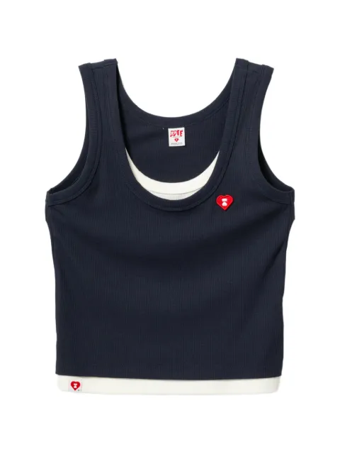 APEE™ by *A BATHING APE® logo-print vest top Blue 0PXTKAS00306QNYD00S
