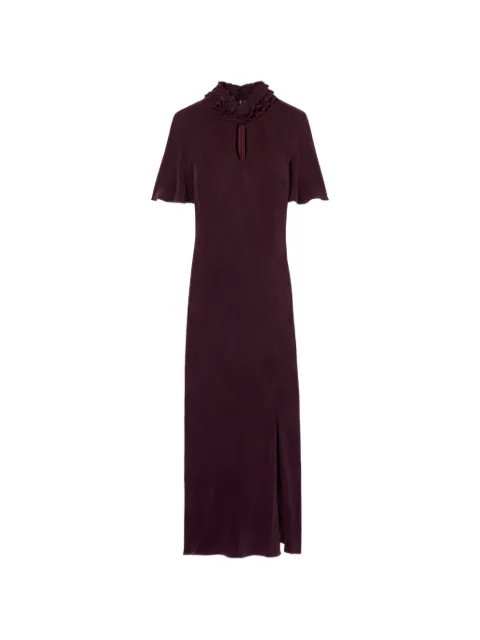 Claudie Pierlot Flowy midi dress Purple CFPRO03111