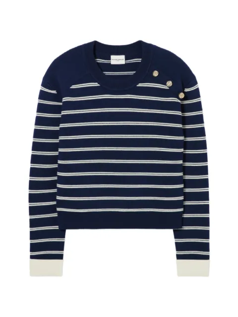 Claudie Pierlot striped wool jumper Blue CFPPU01317