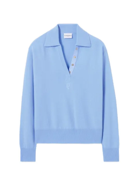 Claudie Pierlot wool and cashmere jumper Blue CFPPU01322