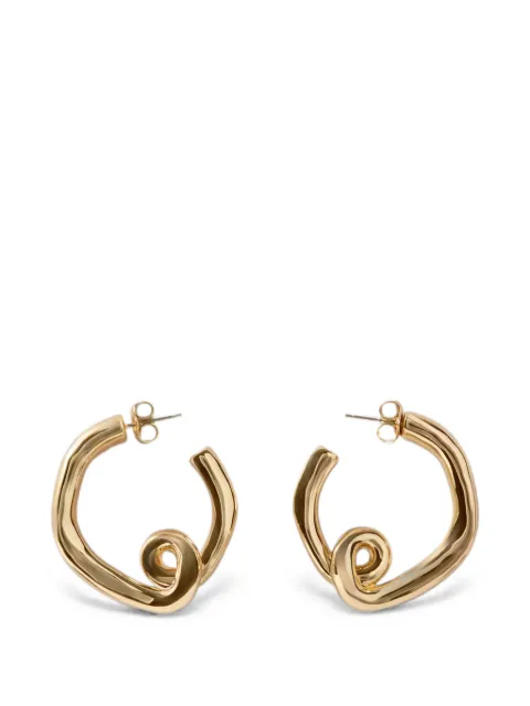 Claudie Pierlot abstract hoop earrings Gold CFABI00299