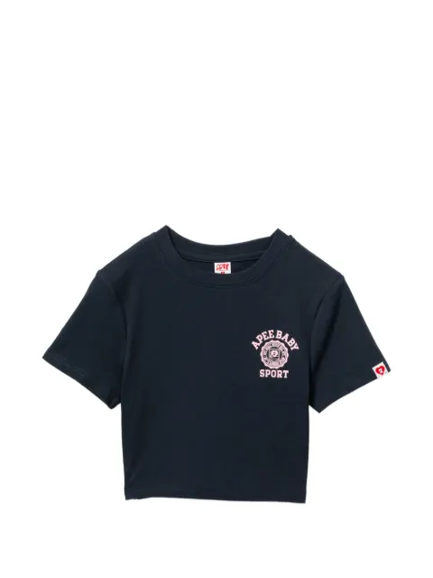 APEE™ by *A BATHING APE® logo-print T-shirt Blue 0PXTEAS00046QNYD00S