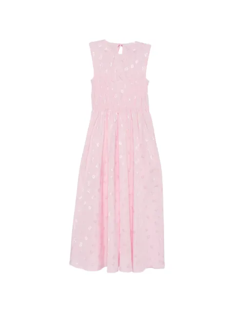 Cecilie Bahnsen Christy floral-jacquard dress Pink 226RTW10023CBCHRIST