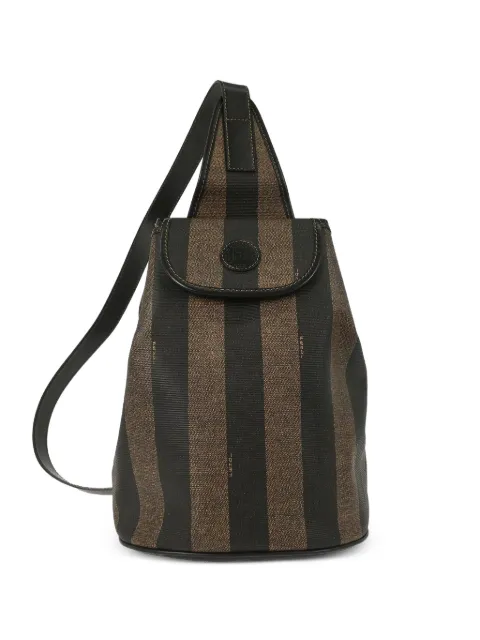 Fendi Pre-Owned 1990-2000s Pequin shoulder bag Brown 146364